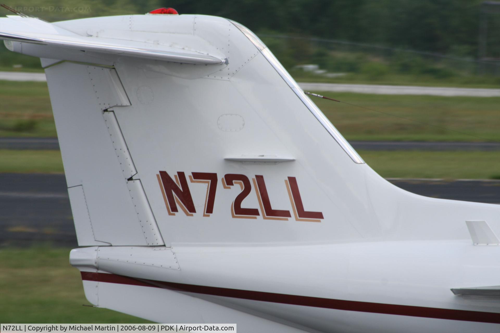 N72LL, 1980 Gates Learjet Corp. 35A C/N 275, Tail Numbers