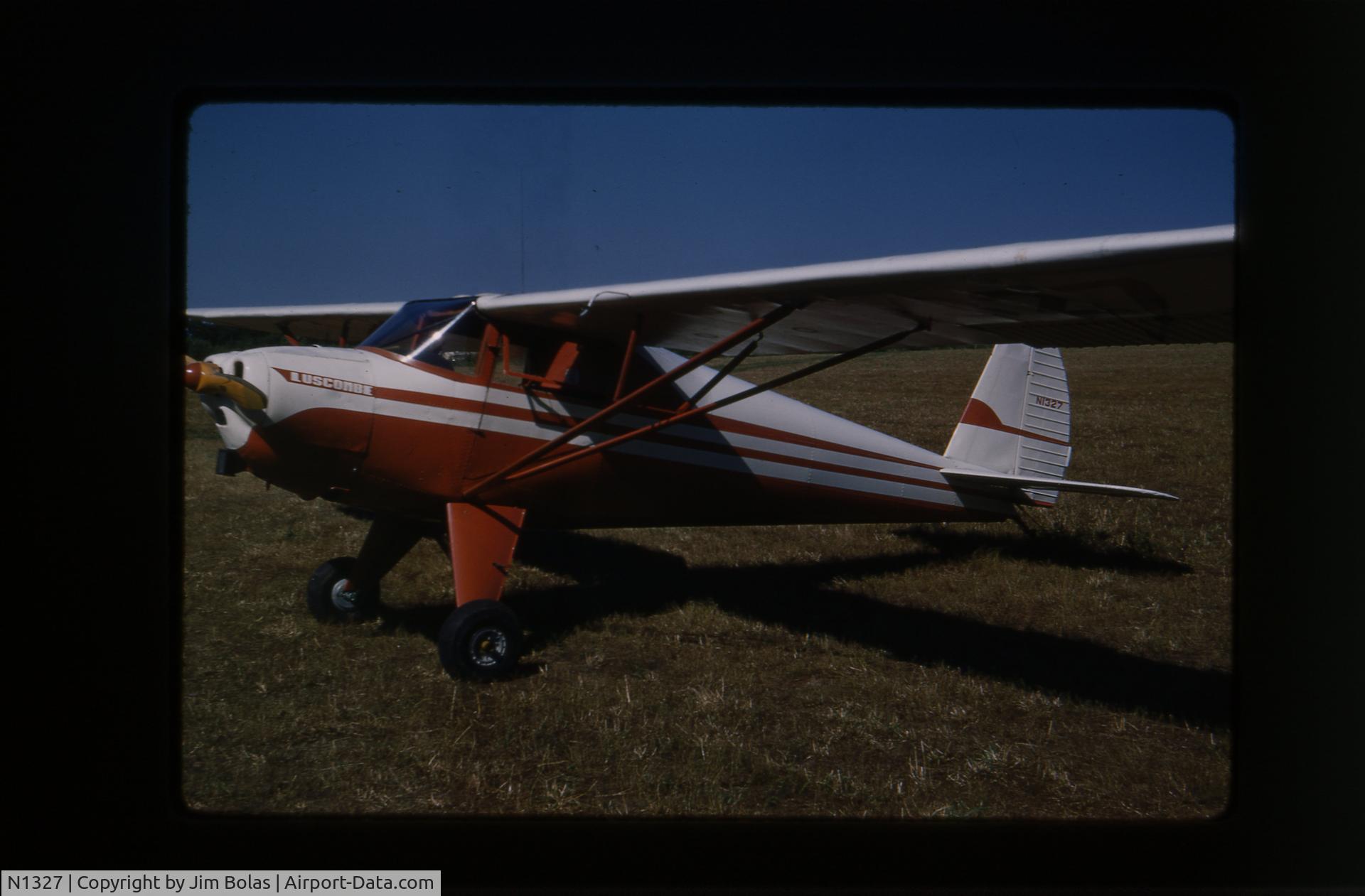 N1327, 1938 Luscombe 8A C/N 801, Pasture near 95'th & Blue Ridge Blvd, K.C., MO