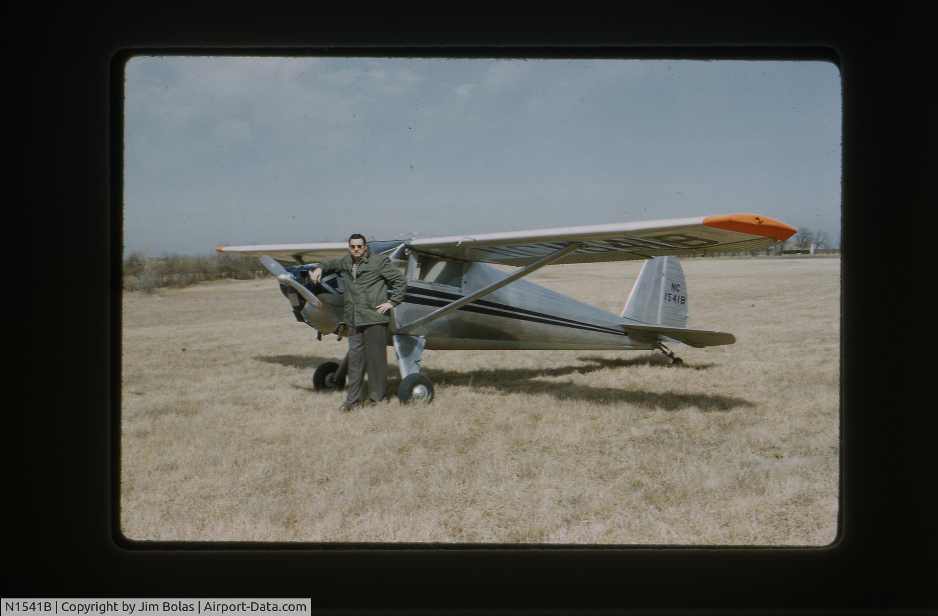 N1541B, 1955 Luscombe 8A C/N 6168, Probably State Line Airpark, Leawood, KS