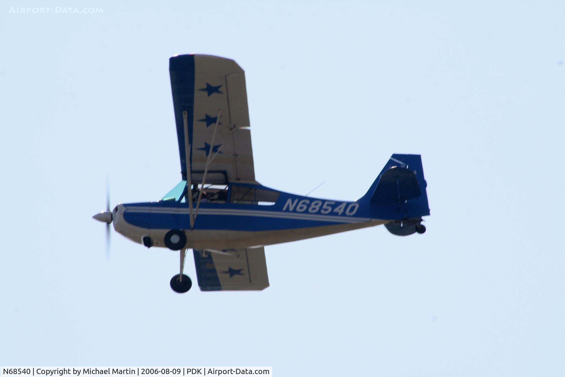 N68540, 1972 Bellanca 7GCBC C/N 383-72, Over flying PDK