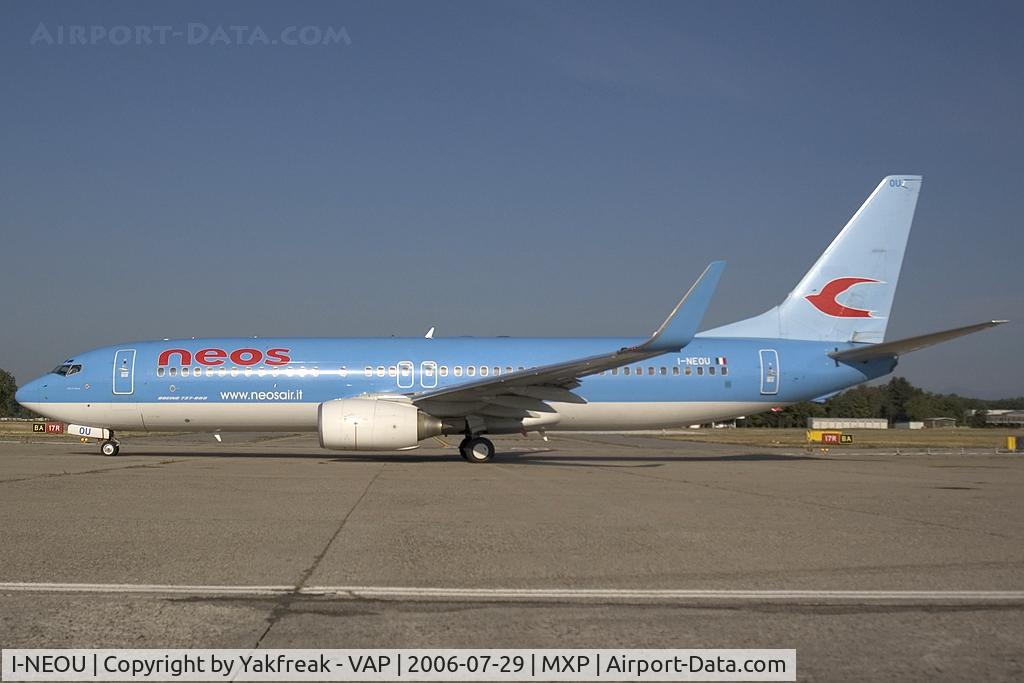 I-NEOU, 2002 Boeing 737-86N C/N 29887, NEOS Boeing 737-800WL