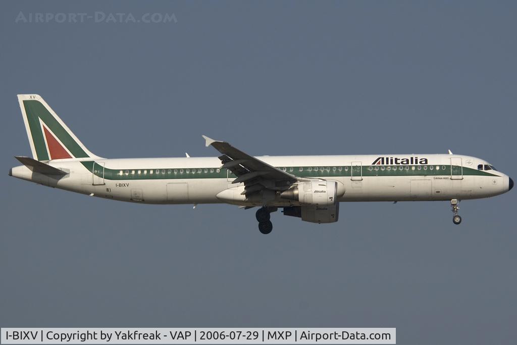 I-BIXV, 1998 Airbus A321-112 C/N 819, Alitalia Airbus 321