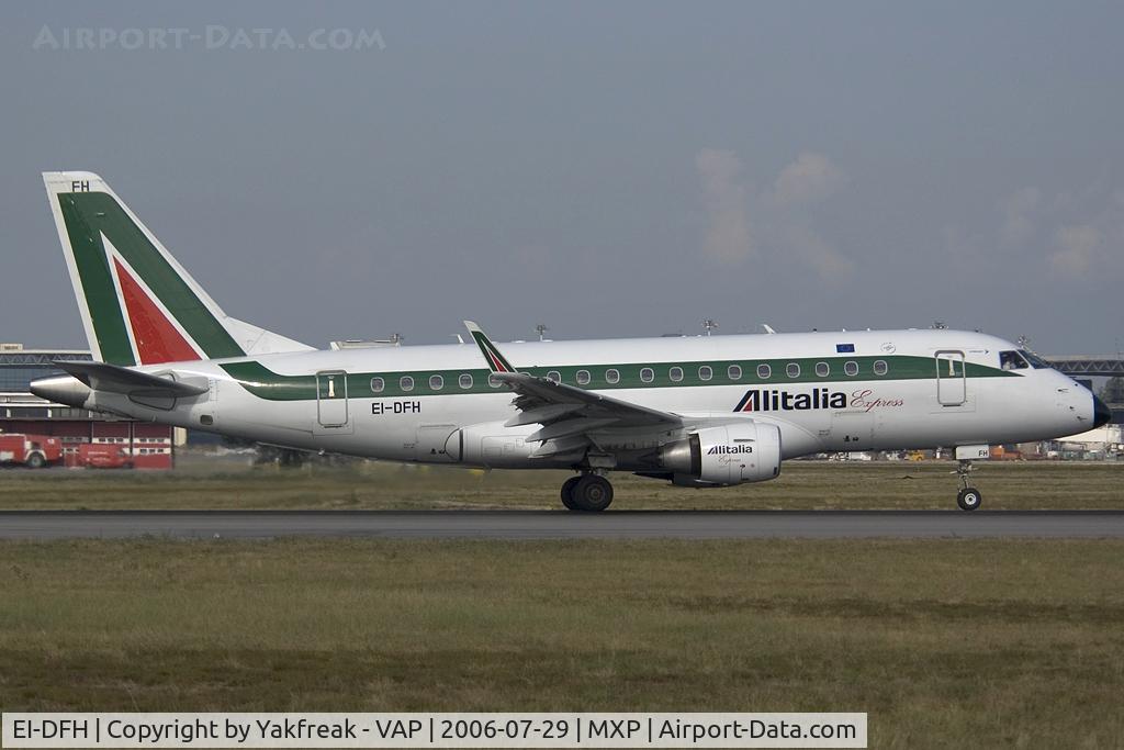 EI-DFH, 2004 Embraer 170LR (ERJ-170-100LR) C/N 17000009, Alitalia Embraer 170