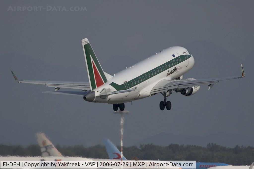 EI-DFH, 2004 Embraer 170LR (ERJ-170-100LR) C/N 17000009, Alitalia Embraer 170