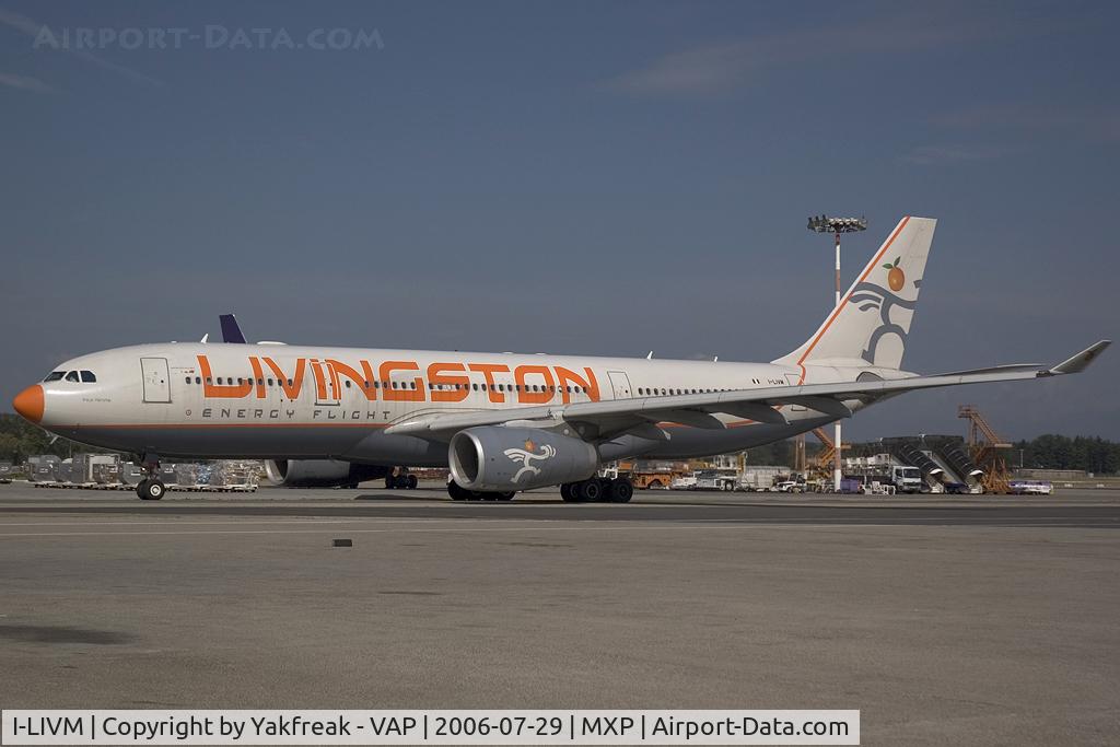 I-LIVM, 2003 Airbus A330-243 C/N 551, Livingston Airbus A330-200