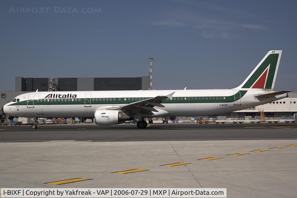 I-BIXF, 1995 Airbus A321-112 C/N 515, Alitalia Airbus A321