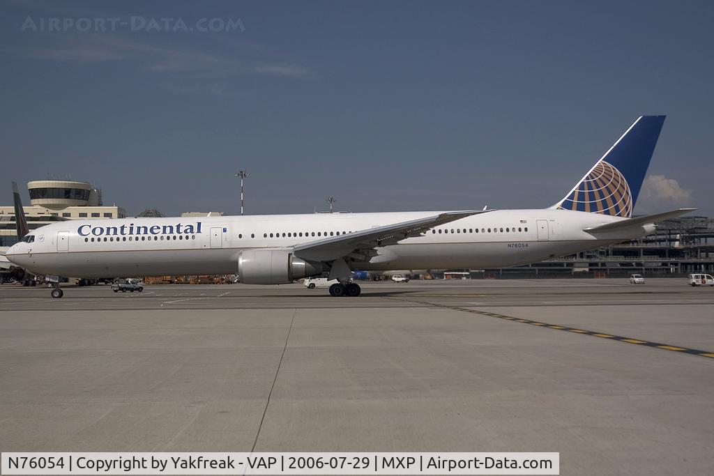 N76054, 2000 Boeing 767-424/ER C/N 29449, Continental Airlines Boeing 767-400