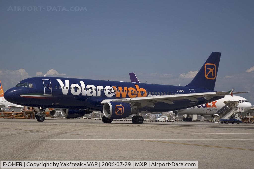 F-OHFR, 1991 Airbus A320-212 C/N 189, Volare Web Airbus A320