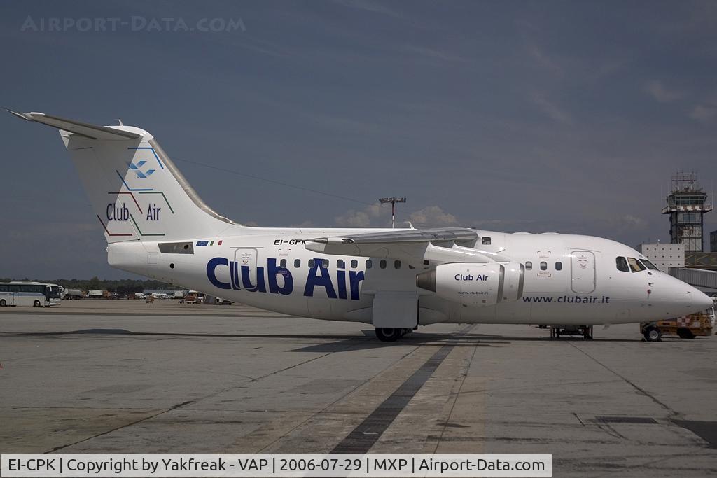 EI-CPK, 1994 British Aerospace Avro 146-RJ70 C/N E1260, Club Air Avro85