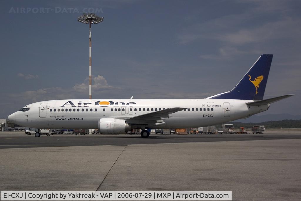 EI-CXJ, 1993 Boeing 737-4Q8 C/N 25164, Air One Boeing 737-400