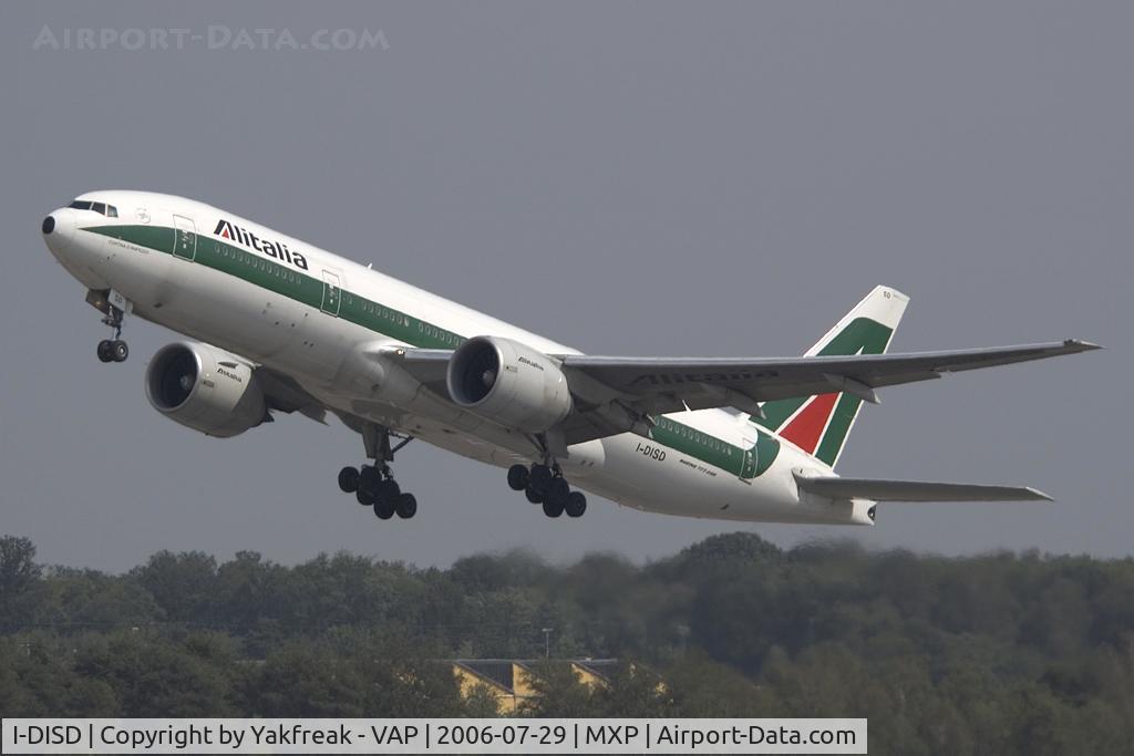 I-DISD, 2003 Boeing 777-243/ER C/N 32860, Alitalia Boeing 777-200
