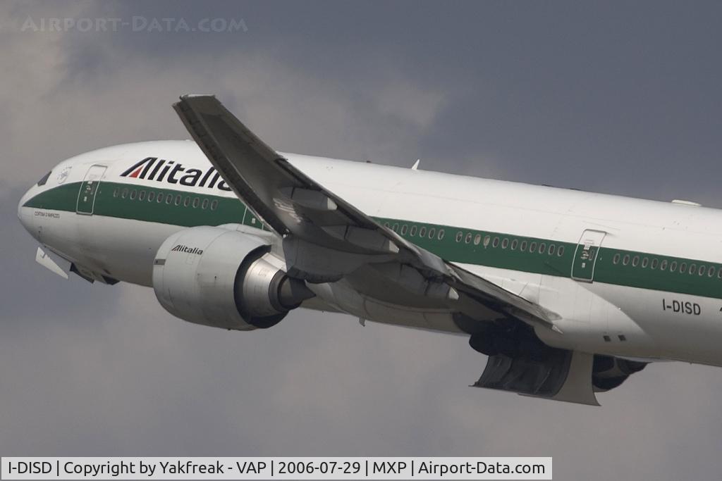 I-DISD, 2003 Boeing 777-243/ER C/N 32860, Alitalia Boeing 777-200