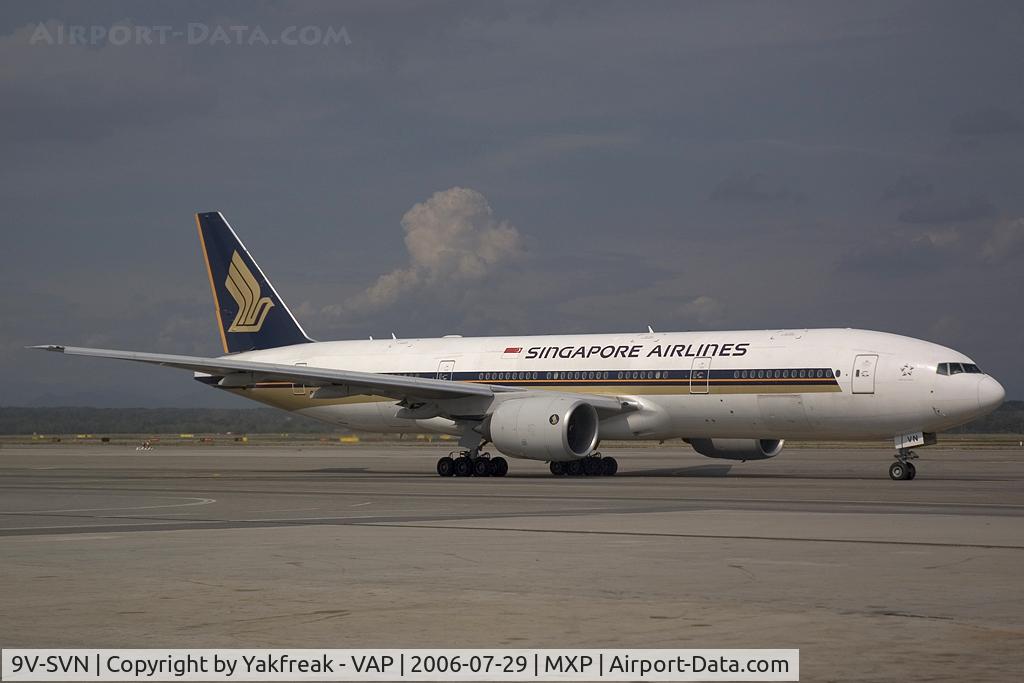 9V-SVN, 2003 Boeing 777-212/ER C/N 30873, Singapore AIrlines Boeing 777-200