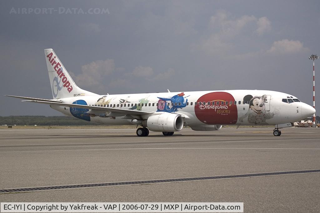 EC-IYI, 2000 Boeing 737-883 C/N 30194, Air Europa Boeing 737-800 special colors