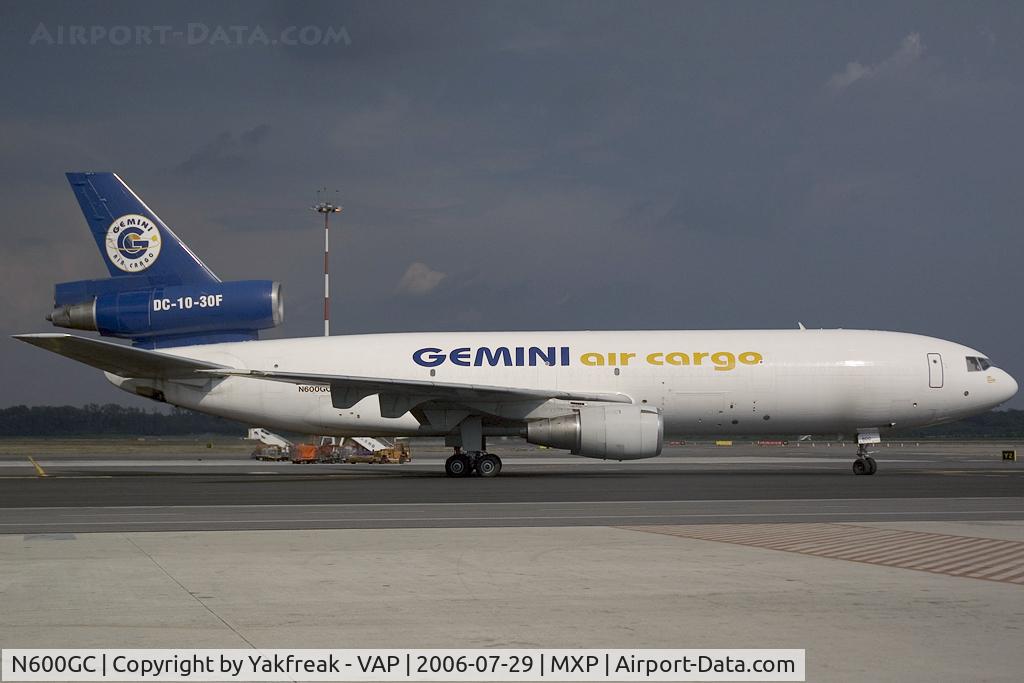 N600GC, 1977 McDonnell Douglas DC-10-30F C/N 46965, Gemini Air Cargo DC10F