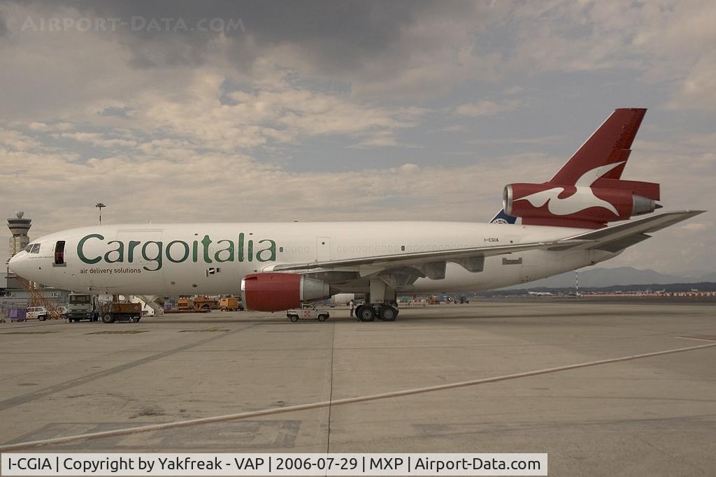I-CGIA, 1980 McDonnell Douglas DC-10-30 C/N 47843, Cargoitalia DC10F