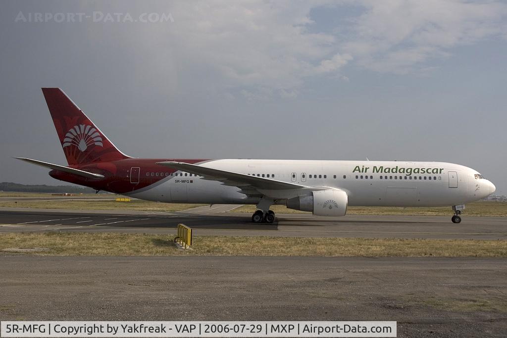 5R-MFG, 1991 Boeing 767-383/ER C/N 25088, Air Madagaskar Boeing 767-300