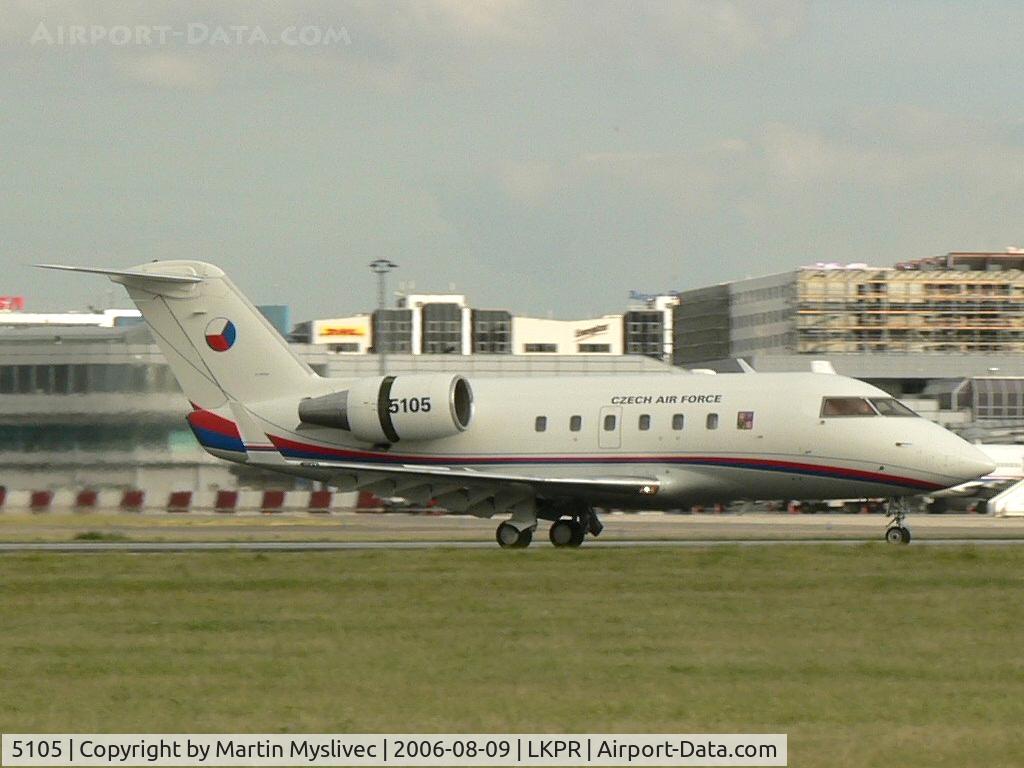 5105, 1999 Bombardier Challenger 601-3A (CL-600-2B16) C/N 5105, Czech Air Force