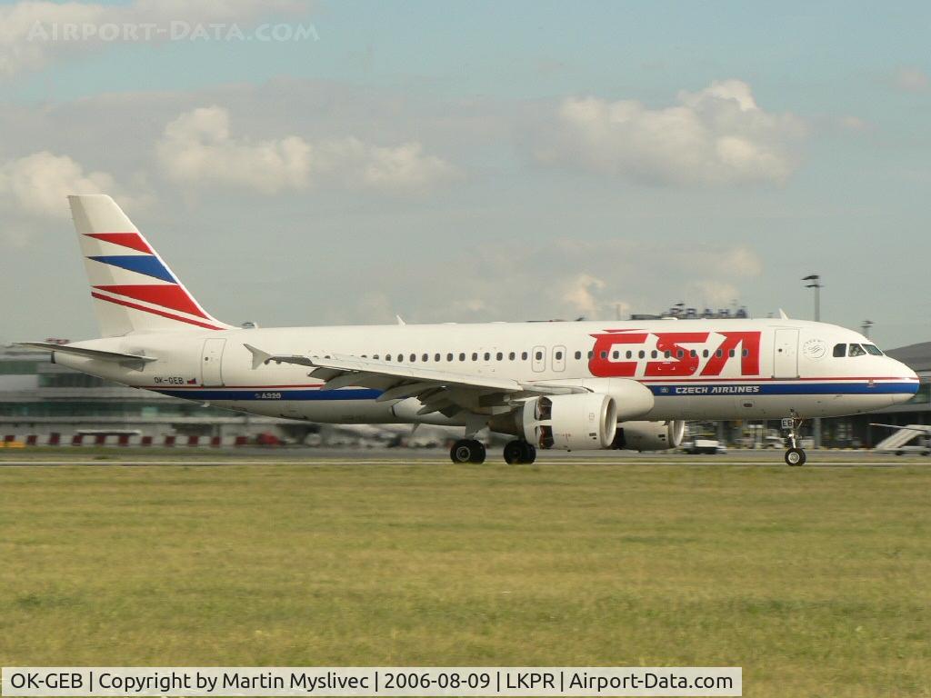OK-GEB, 2001 Airbus A320-214 C/N 1450, Airbus A320-214