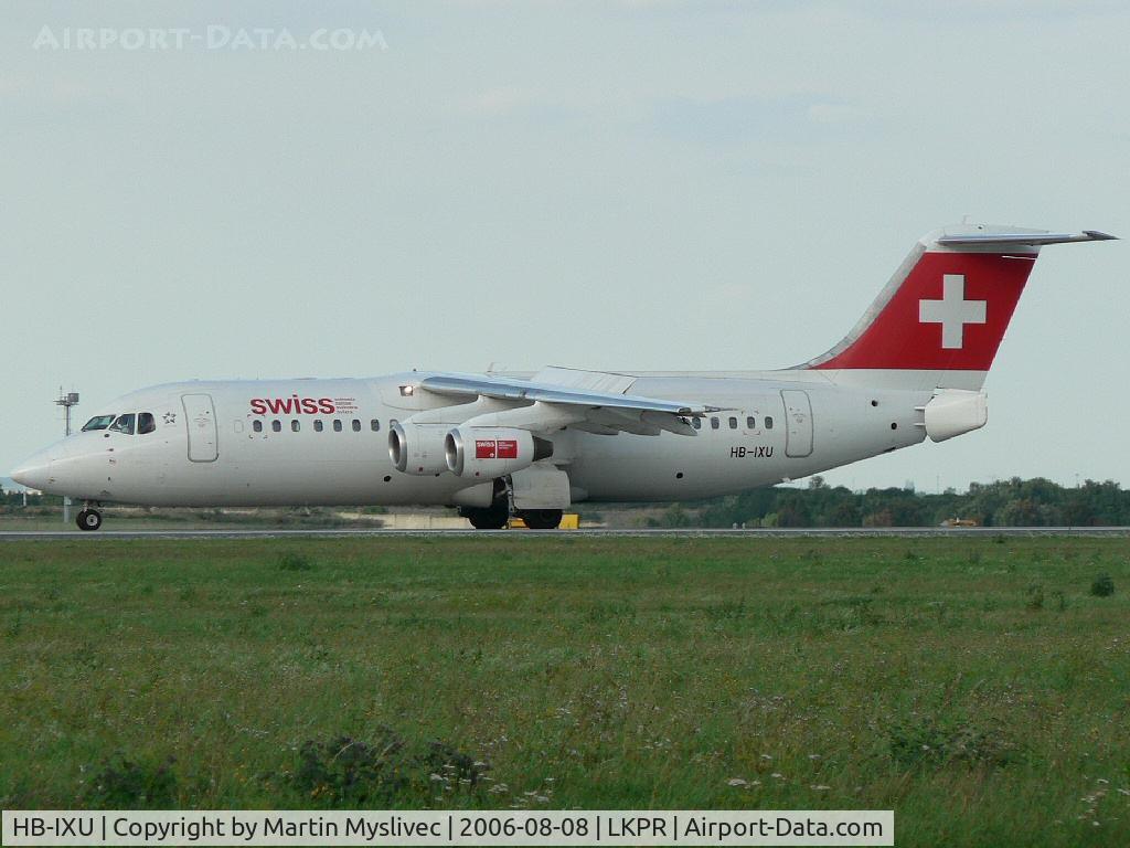 HB-IXU, 1995 British Aerospace Avro 146-RJ100 C/N E3276, Avro RJ100