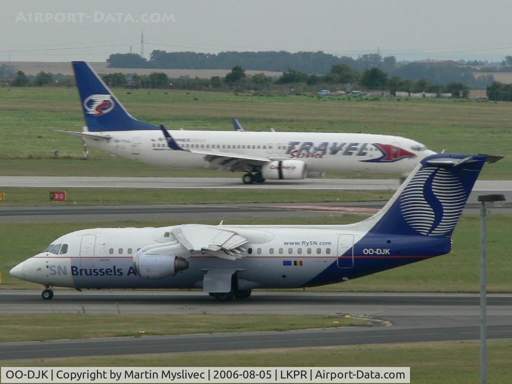 OO-DJK, 1995 British Aerospace Avro 146-RJ85 C/N E.2271, Avro RJ85