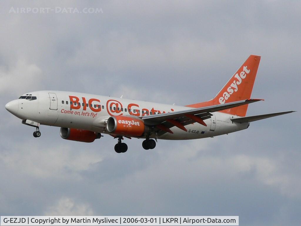 G-EZJD, 2001 Boeing 737-73V C/N 30242, Boeing 737-73V