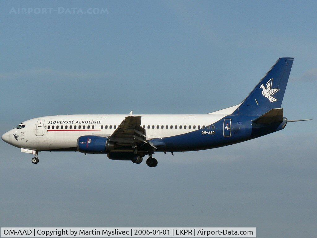 OM-AAD, 1987 Boeing 737-33A C/N 23636, Boeing 737-33A