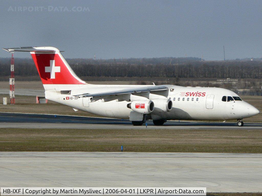 HB-IXF, 1992 British Aerospace BAe.146-200 C/N E2226, Avro RJ85