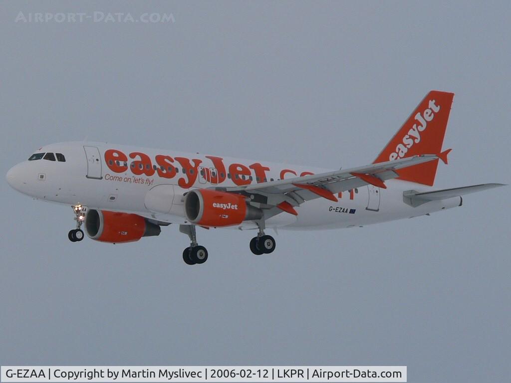 G-EZAA, 2006 Airbus A319-111 C/N 2677, Airbus A319-111