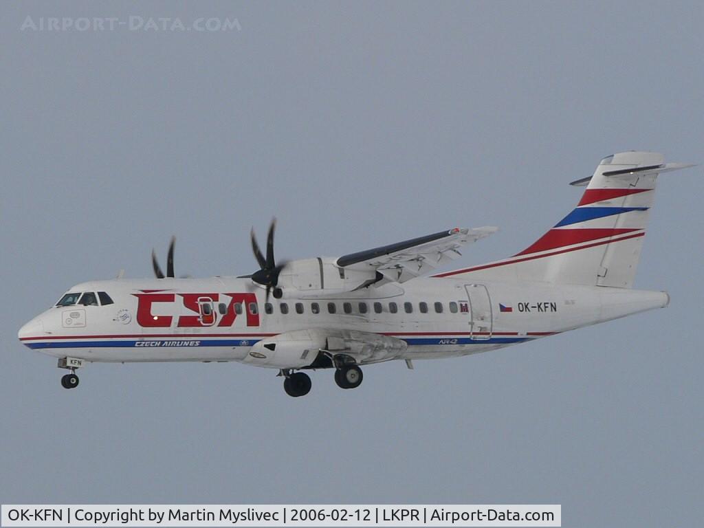 OK-KFN, 2005 ATR 42-500 C/N 637, ATR 42-512