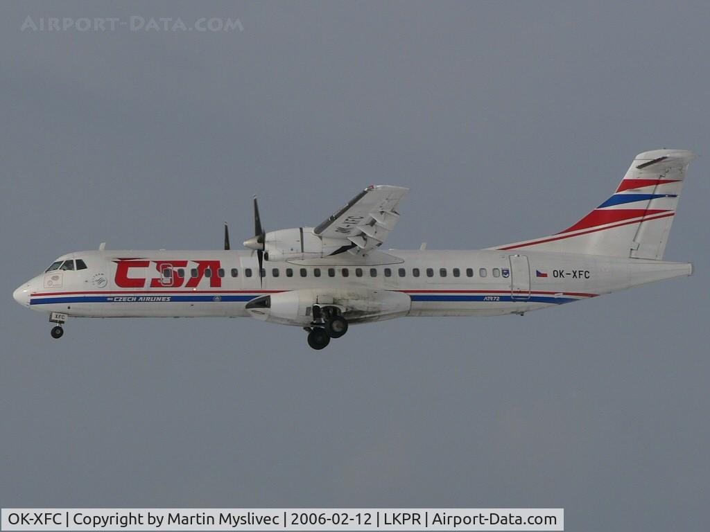 OK-XFC, 1992 ATR 72-202 C/N 299, ATR 72-202
