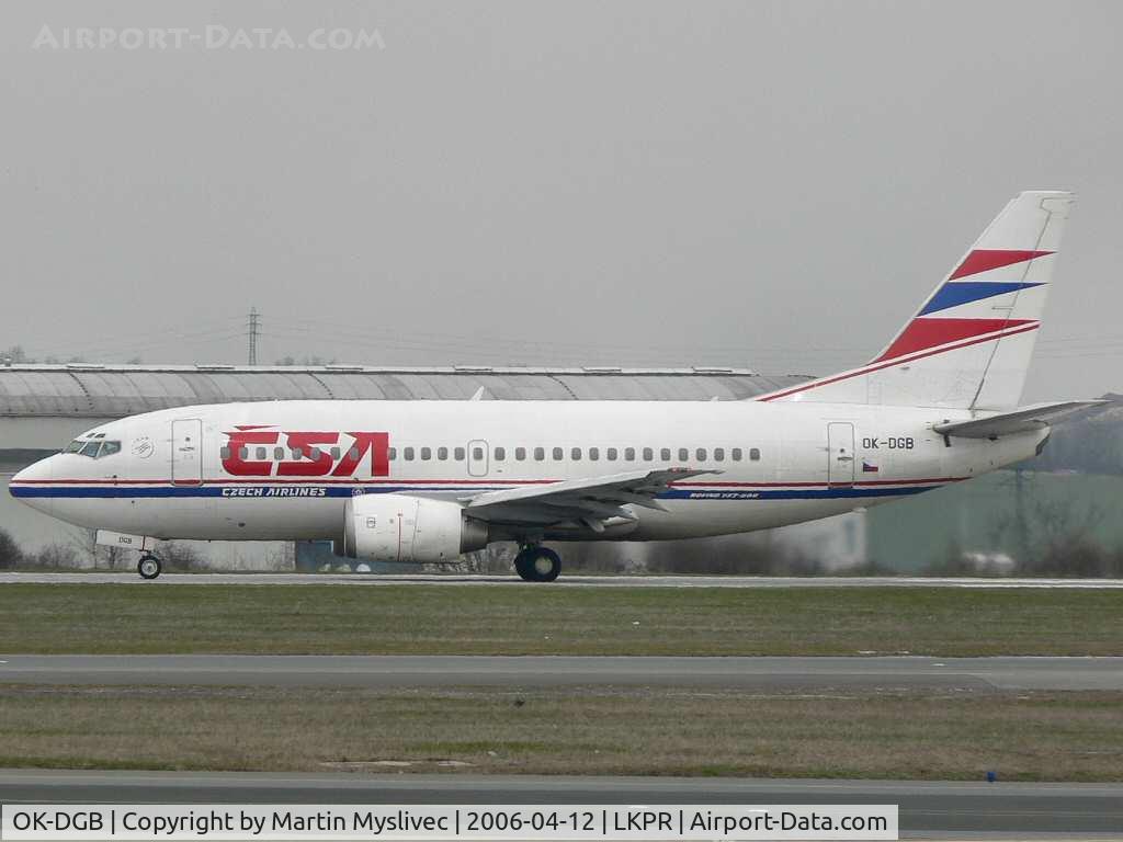 OK-DGB, 1998 Boeing 737-5L9 C/N 28997, Boeing 737-5L9