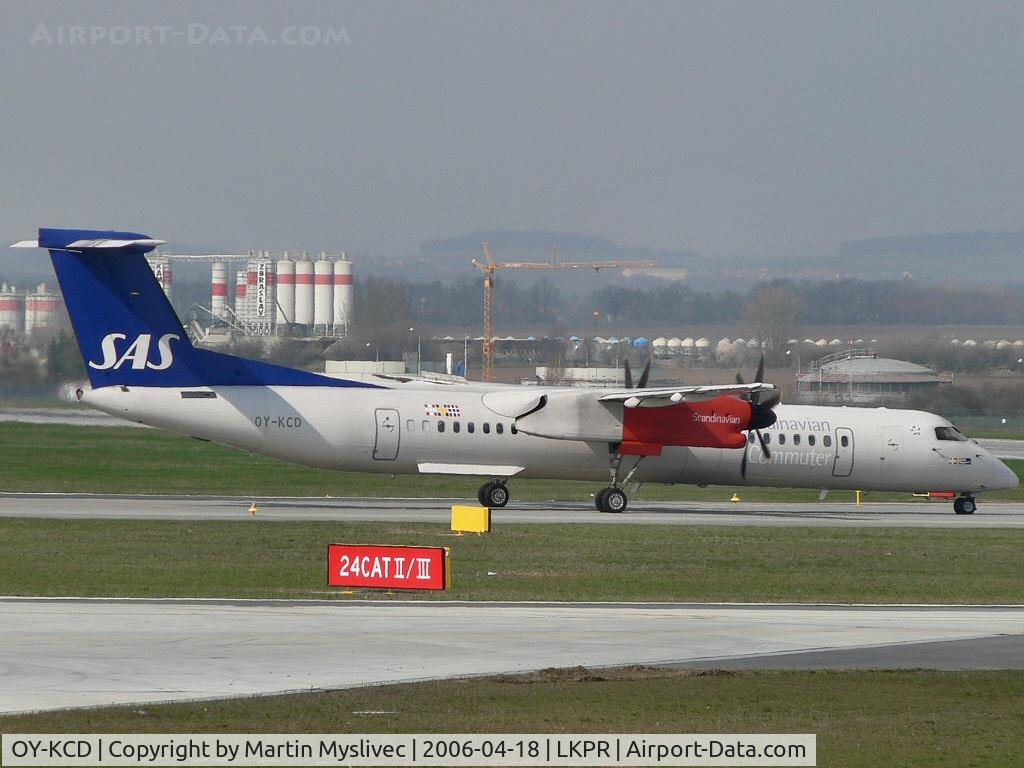 OY-KCD, 2001 De Havilland Canada DHC-8-402Q Dash 8 C/N 4062, Dash 8-Q402