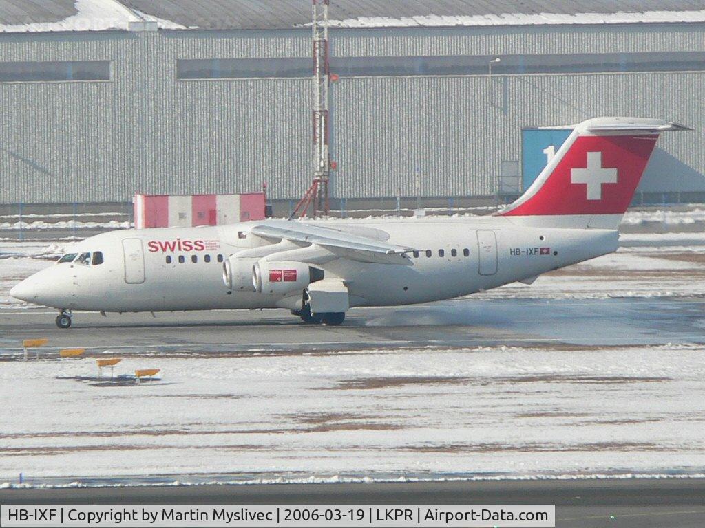 HB-IXF, 1992 British Aerospace BAe.146-200 C/N E2226, Avro RJ87