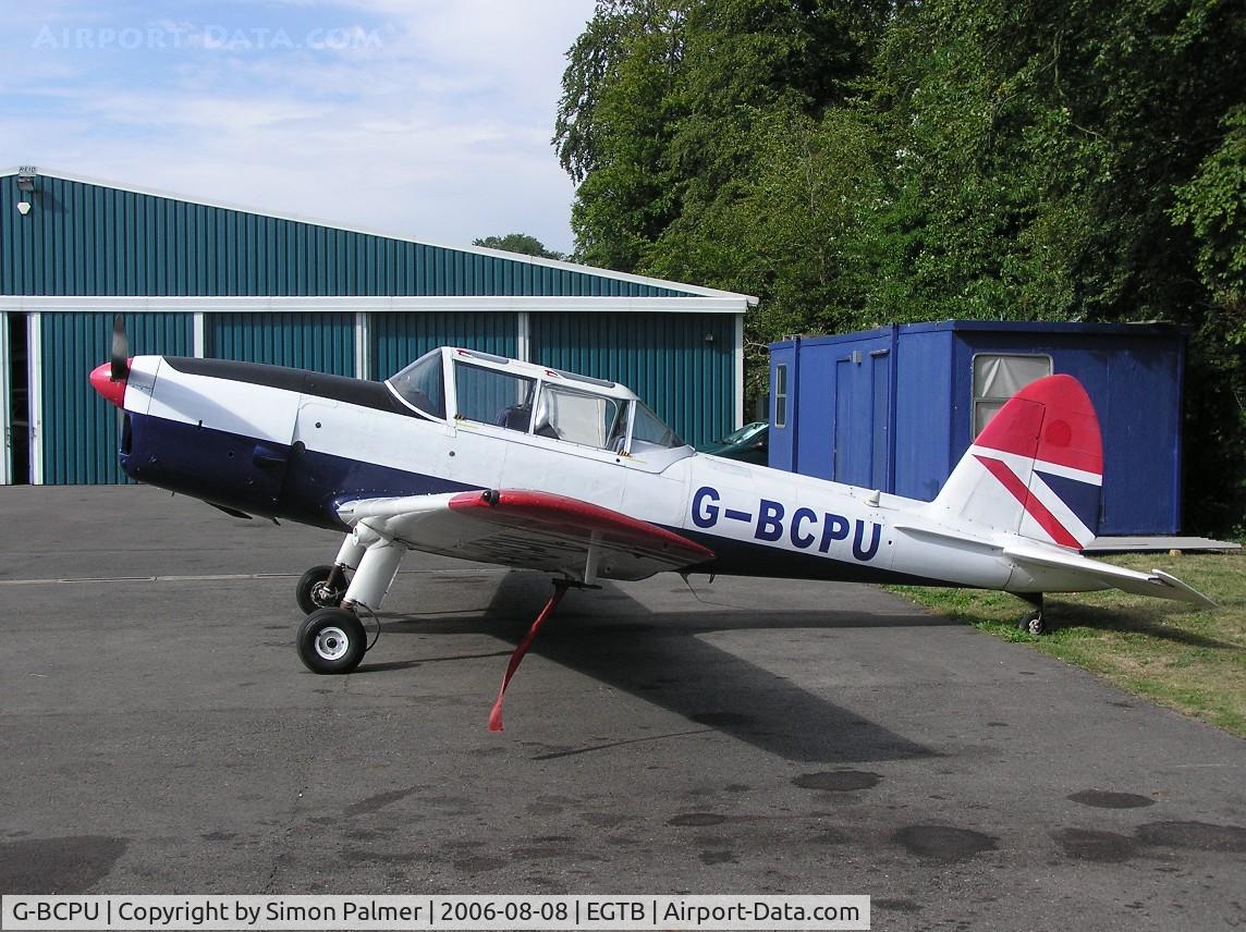 G-BCPU, 1953 De Havilland DHC-1 Chipmunk T.10 C/N C1/0839, DHC1 Chipmunk in the old British Airways colours
