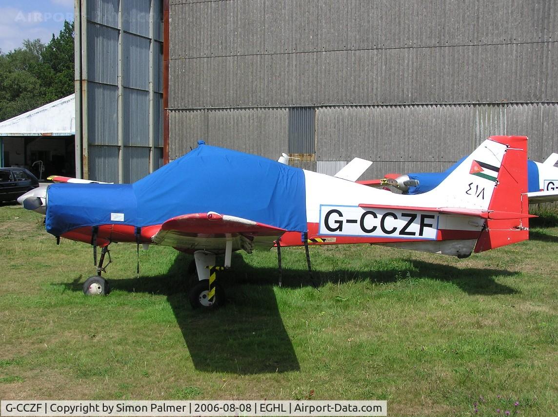 G-CCZF, 1982 Scottish Aviation Bulldog Series 120 Model 125 C/N BH120/433, Jordanian Air Force Bulldog