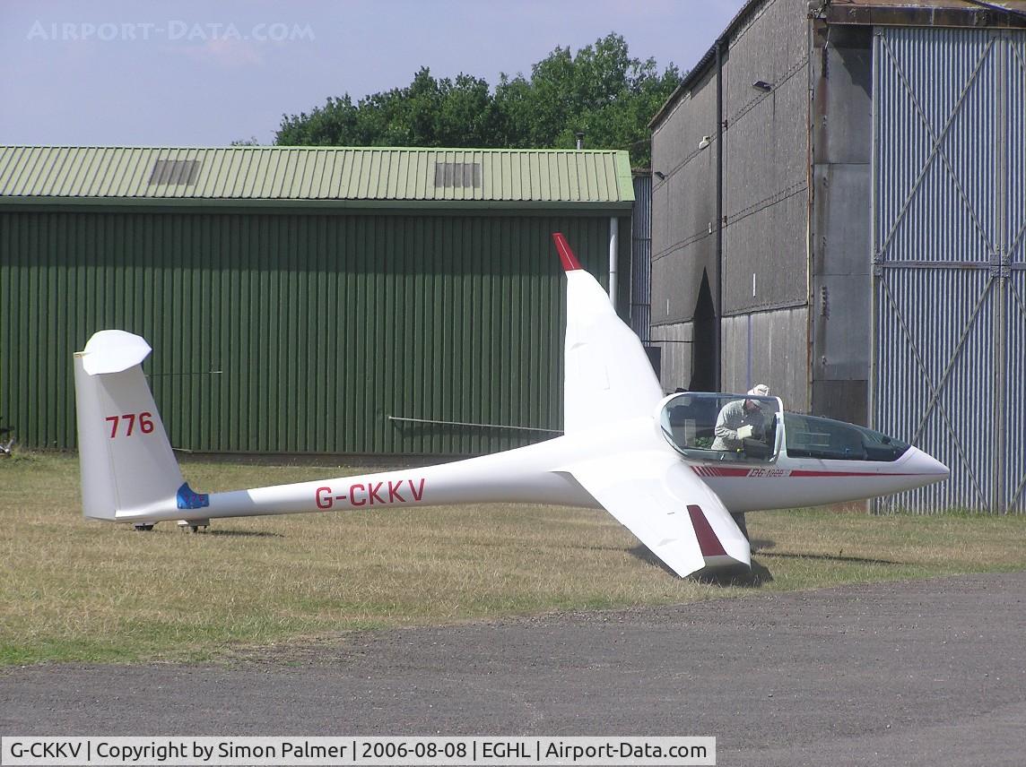 G-CKKV, 2005 DG Flugzeugbau DG-1000S C/N 10-57T2, DG-Flugzeugbau DG-1000T of Lasham Gliding Society
