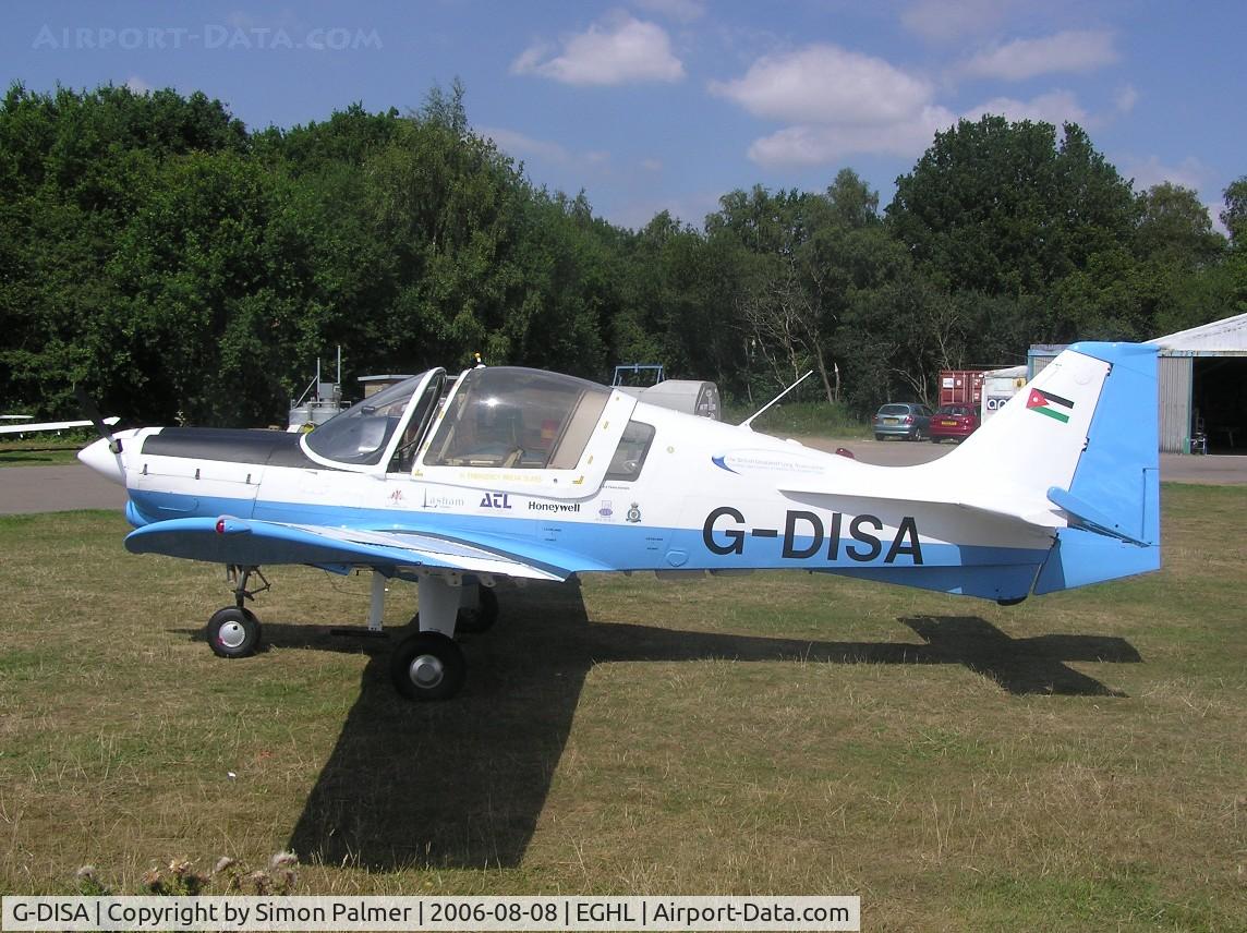G-DISA, 1983 Scottish Aviation Bulldog Series 120 Model 125 C/N BH120/435, Ex Jordanian AF Bulldog after civilianisation