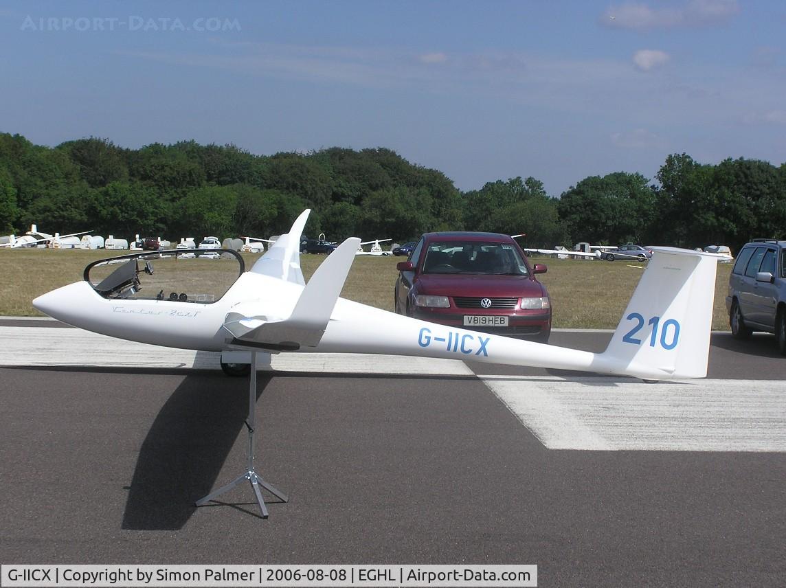 G-IICX, 2005 Schempp-Hirth Ventus 2cT C/N 171, Scempp-Hirth Ventus 2cT