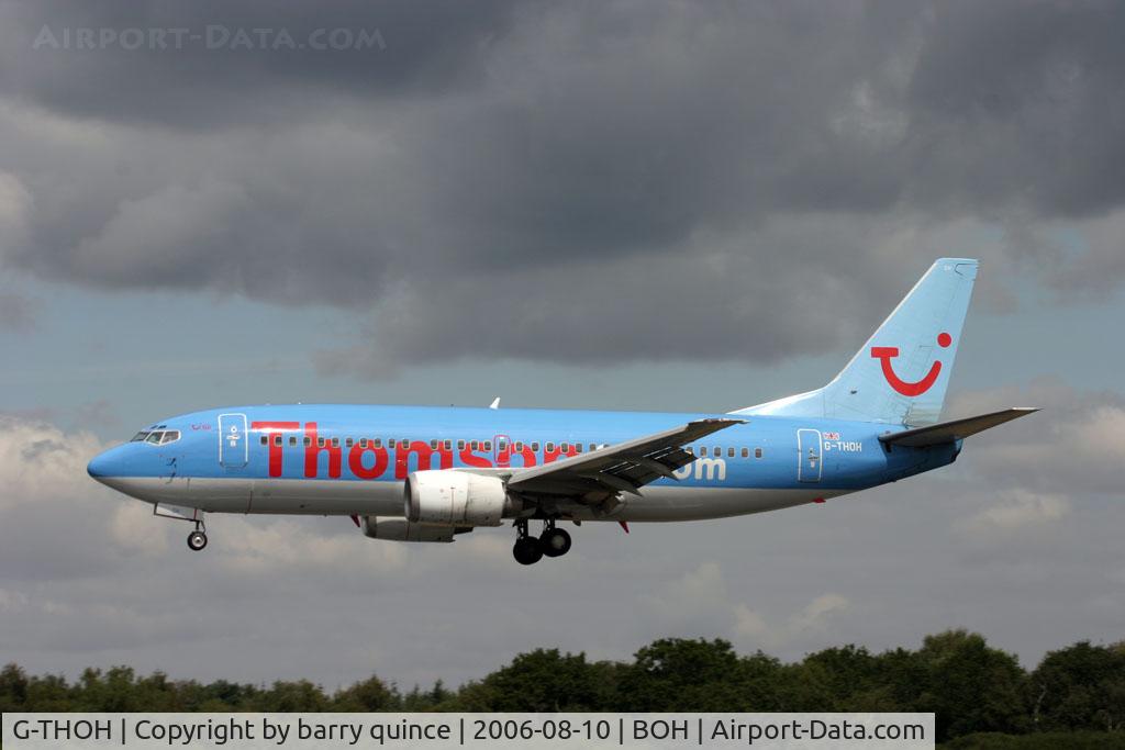 G-THOH, 1997 Boeing 737-31S C/N 29058, 737