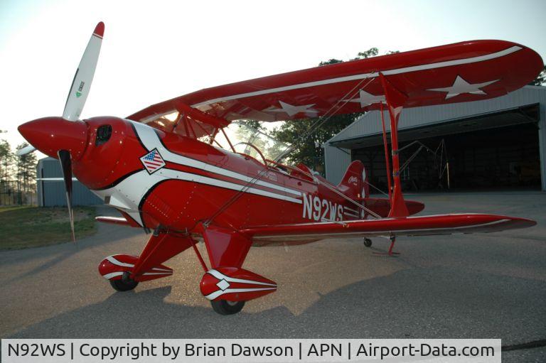 N92WS, 1992 Aviat Pitts S-2B Special C/N 5236, Ready for Fun! 6 Months a year in this climate, but love that cold fall air!