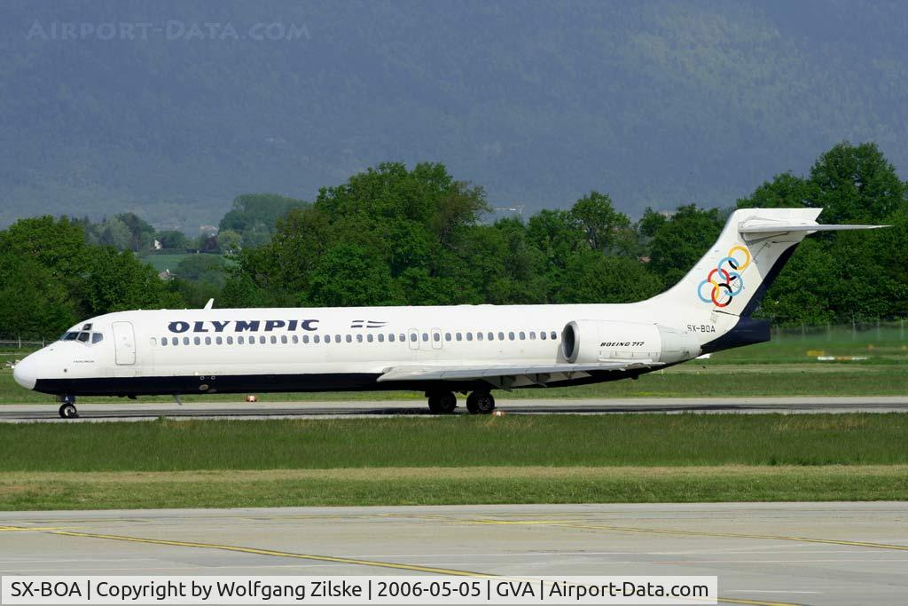 SX-BOA, 1999 Boeing 717-2K9 C/N 55056, visitor