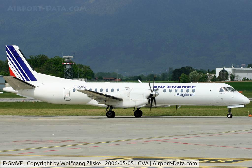 F-GMVE, 1996 Saab 2000 C/N 2000-040, visitor