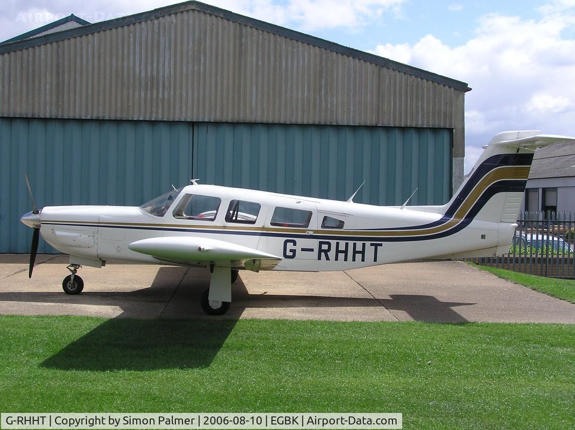 G-RHHT, 1978 Piper PA-32RT-300 Lance II C/N 32R-7885190, PA-32RT at Sywell