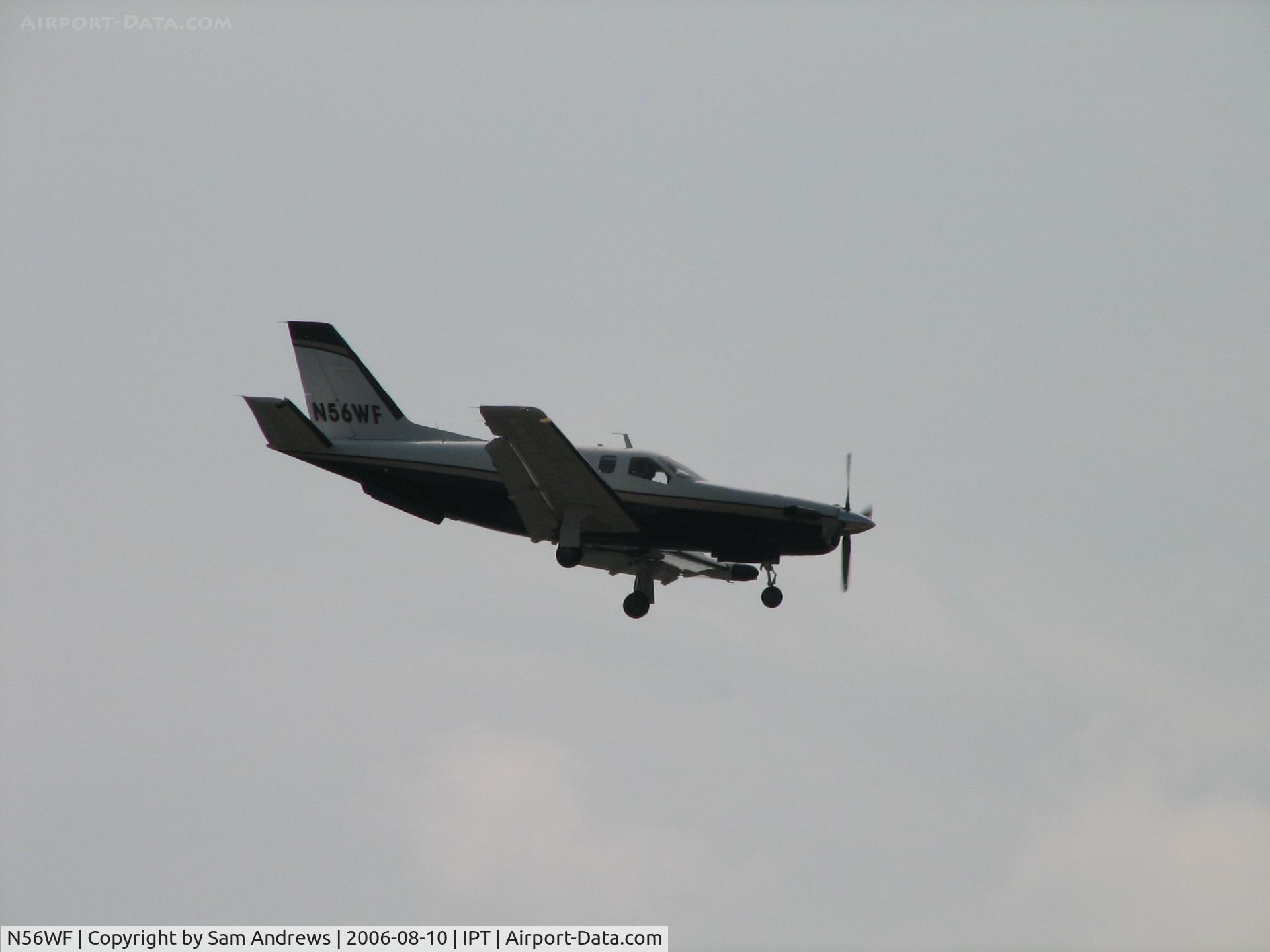 N56WF, 1991 Socata TBM-700 C/N 8, On Final