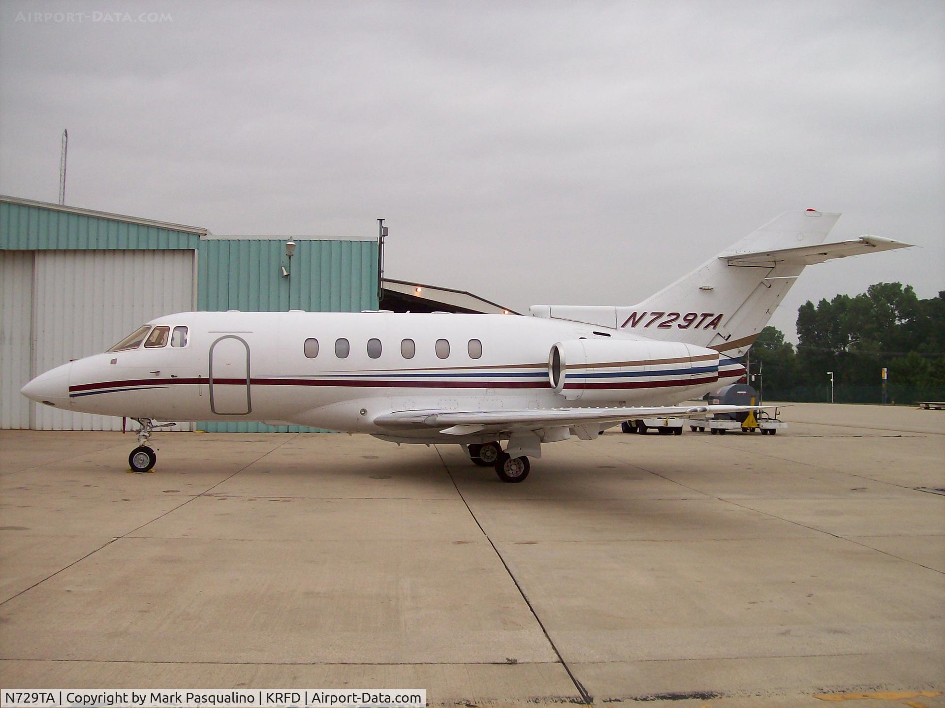 N729TA, 1983 Cessna 550 Citation II C/N 550-0483, Hawker 800 XP