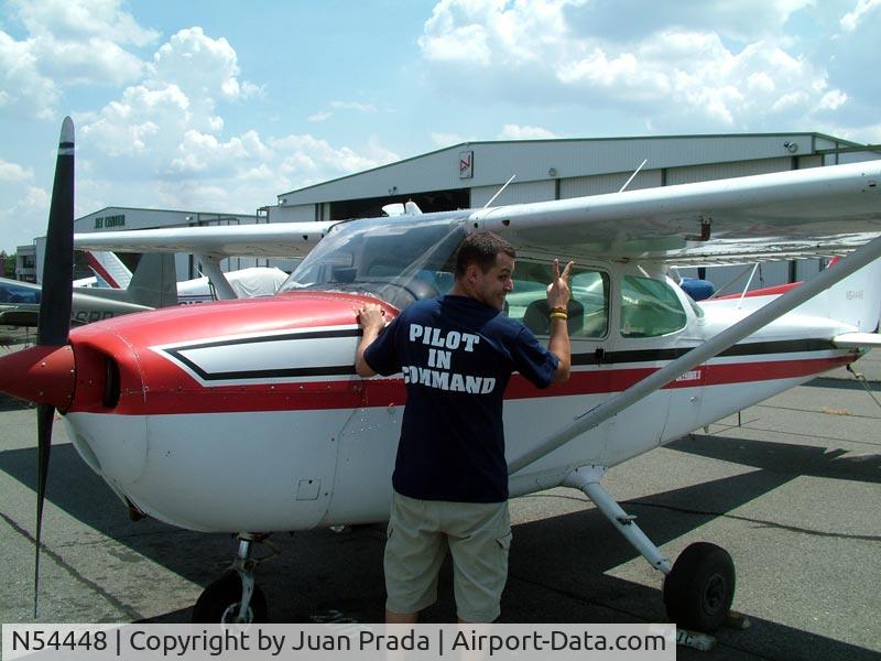N54448, 1981 Cessna 172P C/N 17274974, Right after my first solo