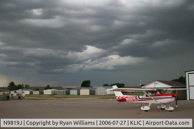 N9819J, 1975 Cessna A150M Aerobat C/N A1500628, N9819J in Limon CO