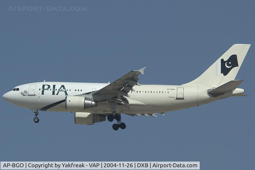 AP-BGO, 1993 Airbus A310-324 C/N 678, PIA Airbus A310