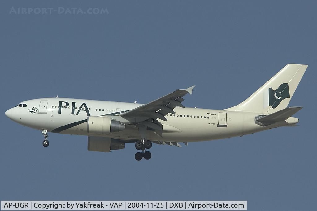 AP-BGR, 1994 Airbus A310-325/ET C/N 687, PIA Airbus A310